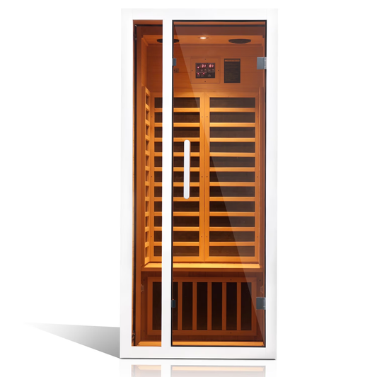 1-2 Person Extendable Far Infrared Sauna with Bluetooth