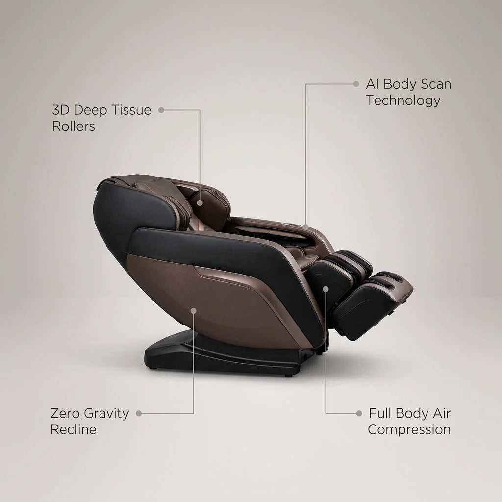 M9 Zero Gravity Massage Chair | AI Deep Tissue Recliner