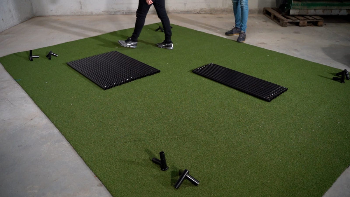 Golfbays SimBox Golf Simulator Enclosure with Impact Screen