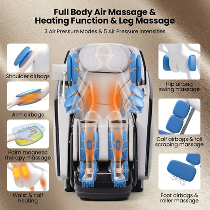 Kenzo Full Body 4D Dual Roller Zero Gravity Massage Chair