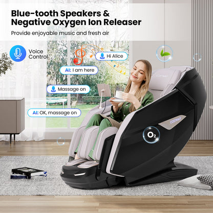 Kenzo Full Body 4D Dual Roller Zero Gravity Massage Chair
