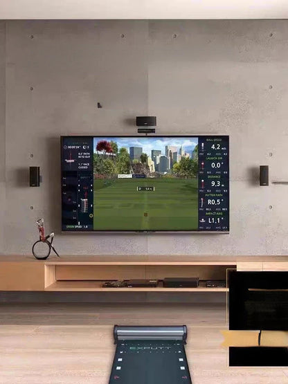 Indoor Putting Simulator Real-Green Golf Putter Trainer System