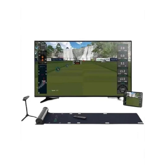 Indoor Putting Simulator Real-Green Golf Putter Trainer System