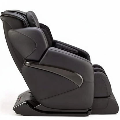 Jin L-Track Zero Gravity Massage Chair with Heat, Espresso