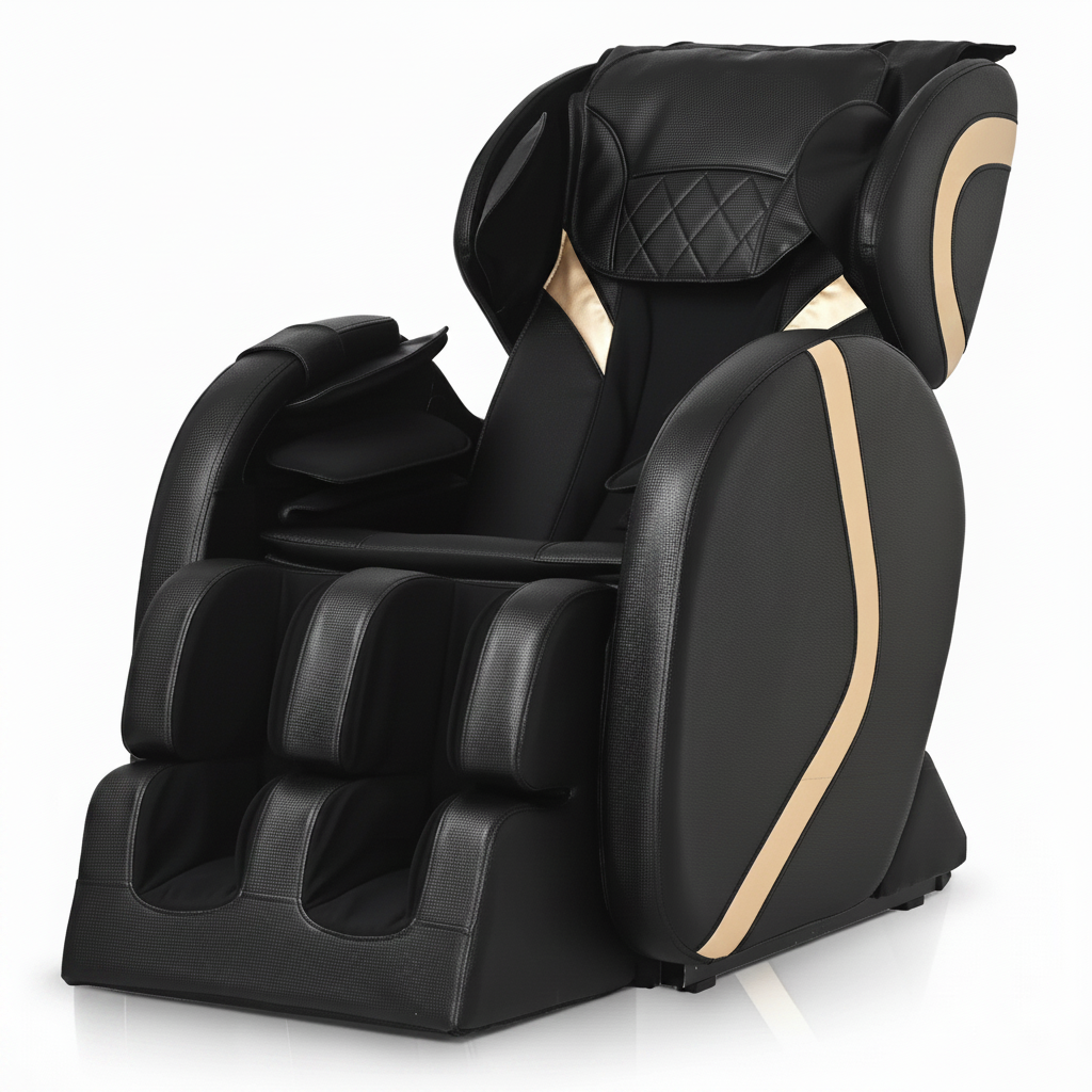 Full Body Massage Chair with Zero Gravity, Heat & 8 Rollers